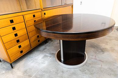 Tavolo rotondo/ovale allungabile  in legno  118 cm