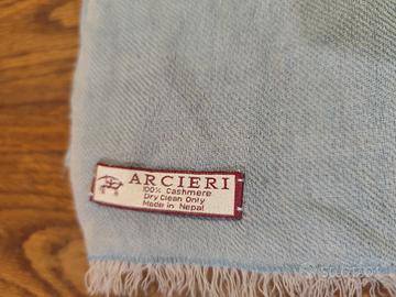 pashmina Arcieri 100% cashmere 190x75cm