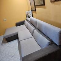 Divano letto con penisola