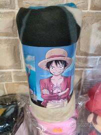 One piece luffy coperta pile plaid anime manga 