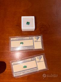 Berillo naturale smeraldo