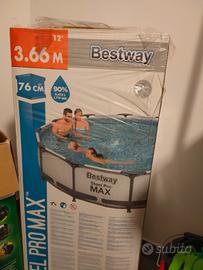Piscina Bestway Steel Pro Max 366x76 nuova