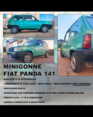 fiat panda 141 minigonne 750 900 1000 4x4