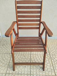 POLTRONA IN LEGNO