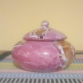 Portagioie contenitore in ceramica arte Sardegna