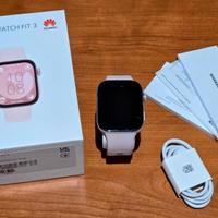Orologio smartwatch Huawei Watch Fit 3 rosa pink