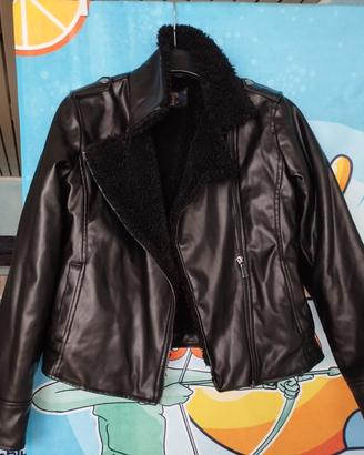 giacca similpelle ragazza come nuova 