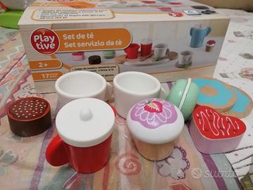 gioco legno Playtive "ora del the"