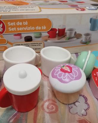 gioco legno Playtive "ora del the"