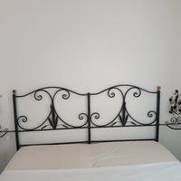testiera in ferro battuto letto matrimoniale 