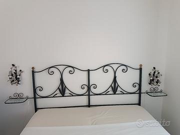 testiera in ferro battuto letto matrimoniale 