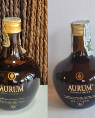 Mignon liquori vintage Aurum Pescara