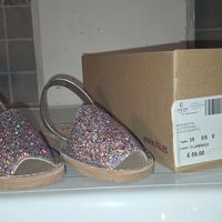 sandali bambina eleganti rosa con brillantini 