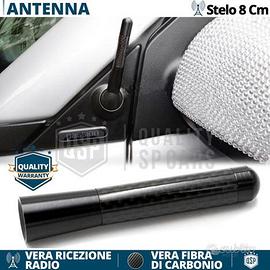 Antenna Corta SMART Fortwo forfou FIBRA CARBONIO