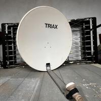 Antenna Parabola TRIAX completa con LNB universale