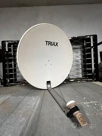 Antenna Parabola TRIAX completa con LNB universale