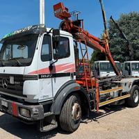 MERCEDES-BENZ 1827 Ecoliner Scarrabile + Gru