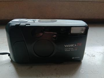 Yashica T4 con custodia 