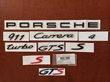 Scritte PORSCHE 911 Carrera 718 Boxster Cayman 4 S
