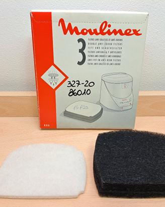 2 filtri antigrasso e antiodore K86 Moulinex