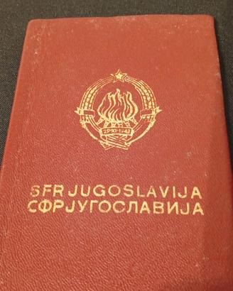 Passaporto ex Jugoslavia (SFRJ) - 1967