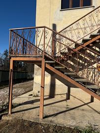 SCALA DA ESTERNO IN FERRO