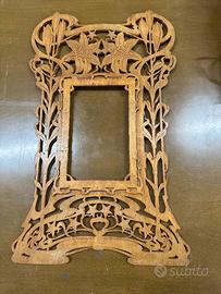 Cornice traforata in legno stile Liberty – ‘900