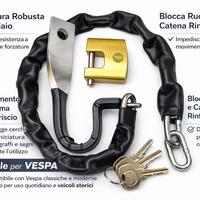 Antifurto blocca ruota per vespa