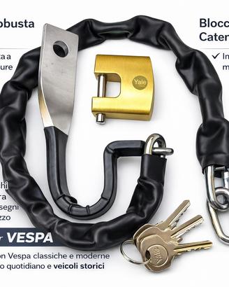 Antifurto blocca ruota per vespa