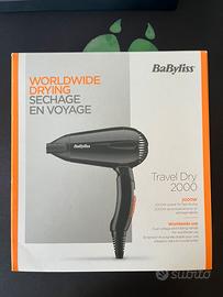 Asciugacapelli da viaggio pieghevole