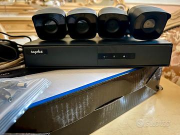 Telecamere SANNCE 4 telecamere DVR 1080P
