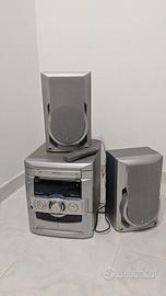 Stereo e casse LG - radio e lettore cassette