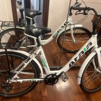 Bici Atala e-run + catena antifurto +copertura
