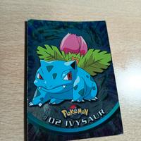Carta Pokémon Ivysaur #02 - Topps TV Animation Edi