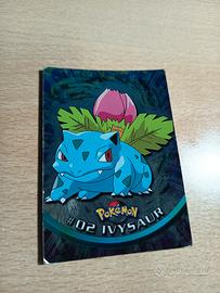 Carta Pokémon Ivysaur #02 - Topps TV Animation Edi
