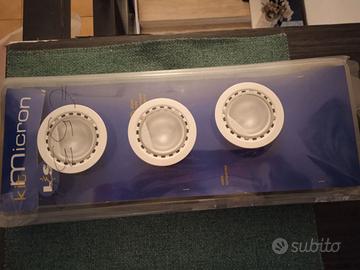 Kit 3 faretti alogeni+trasformatore L&S