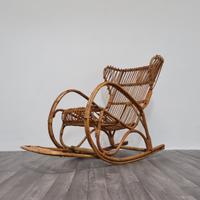 Poltrona a Dondolo Rocking Chair Francese