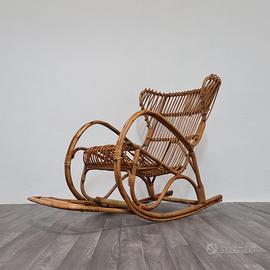 Poltrona a Dondolo Rocking Chair Francese