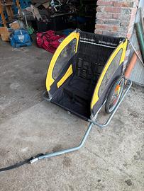 Carrello trasporta bambini per bici