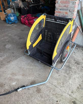 Carrello trasporta bambini per bici