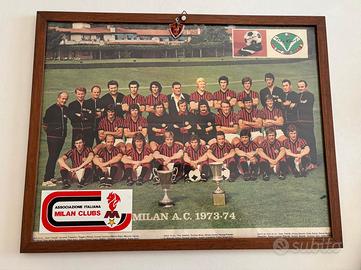 Quadro con stampa Milan cm 47 x 60