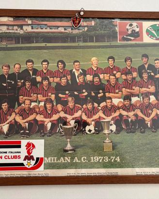 Quadro con stampa Milan cm 47 x 60