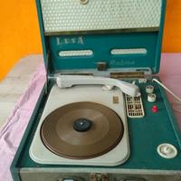 Giradischi/valigia "LESA" funzionante