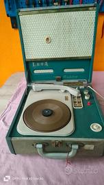 Giradischi/valigia "LESA" funzionante