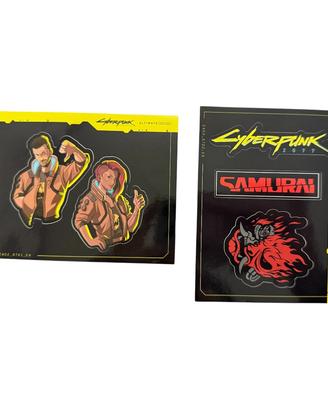 Nintendo Switch 2 Ciberpunk 2077 Stickers