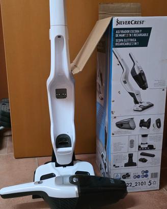scopa elettrica 2 in 1 litio