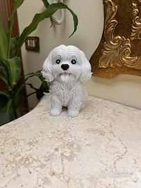 Lampada cucciolo maltese 22 cm circa