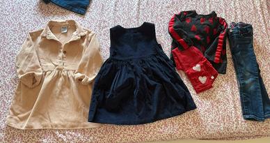Vestiti/Abitini/Cappottino bimba 18/24