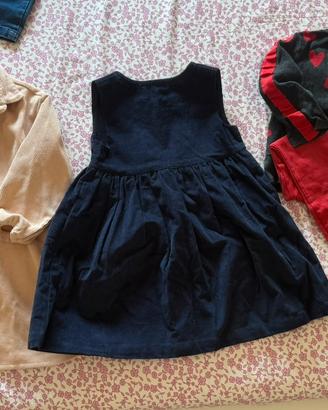Vestiti/Abitini/Cappottino bimba 18/24