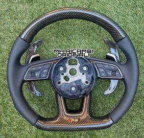 Volante Originale Audi RS Carbon ABT 8V B9 8W Nuov